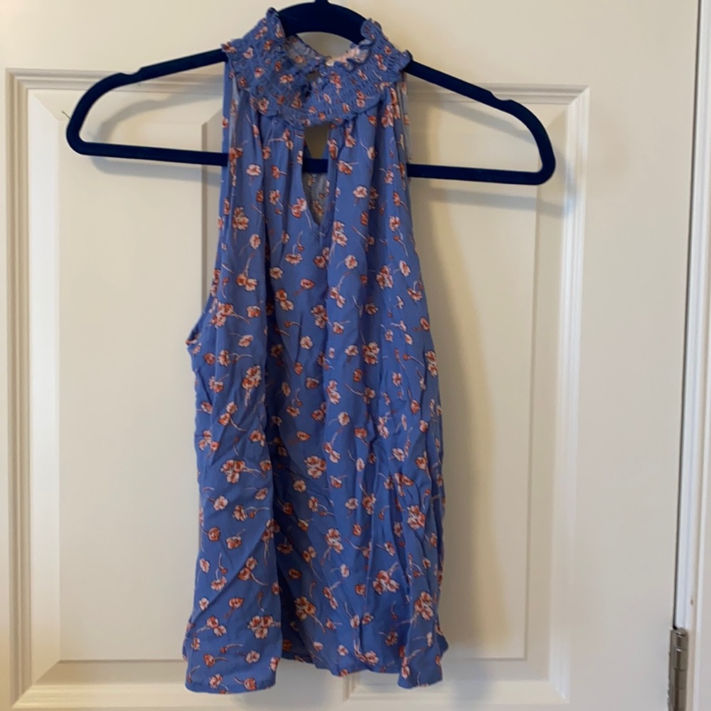 BNWT FRANCESCAS HALTER FLOWY TOP